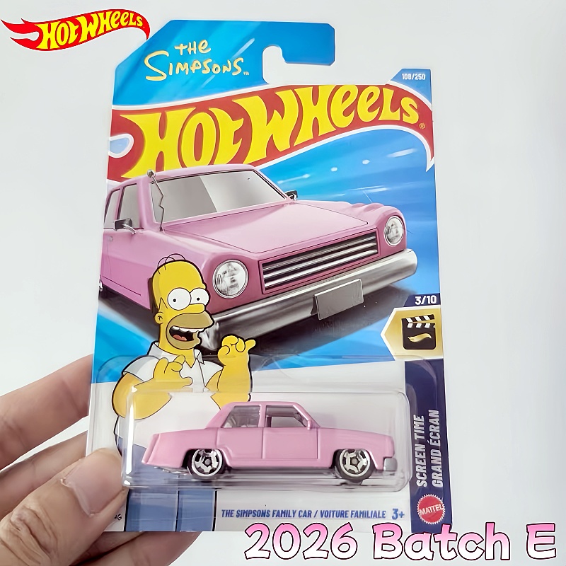 Hot Wheels Car Mainline - Auténticos Hot Wheels 2026 E 1/64