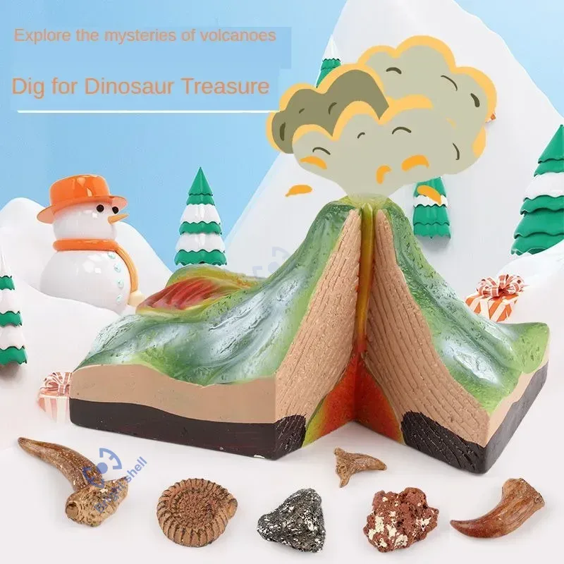 Science Kit Volcano - Vulcano, juguete para niños, pirámide de