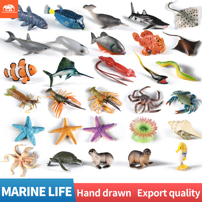 Kids First Education - Set de Figuras de Animales Marinos
