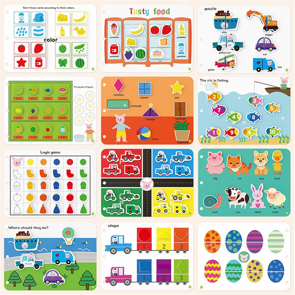 Juguete de pegatinas para bebé - Kids First Education reseña y precio