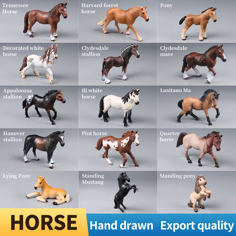 Figura de acción de caballo al - Kids First Education reseña y precio
