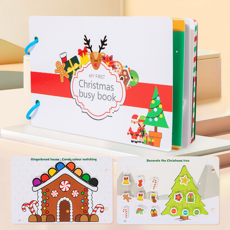 Libro ocupado Montessori para  - Kids First Education reseña y precio