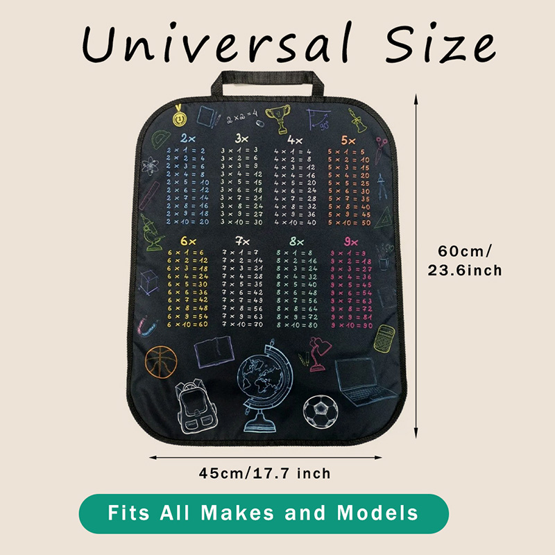 Funda impermeable para asiento - Multiplication Table Mat reseña y precio