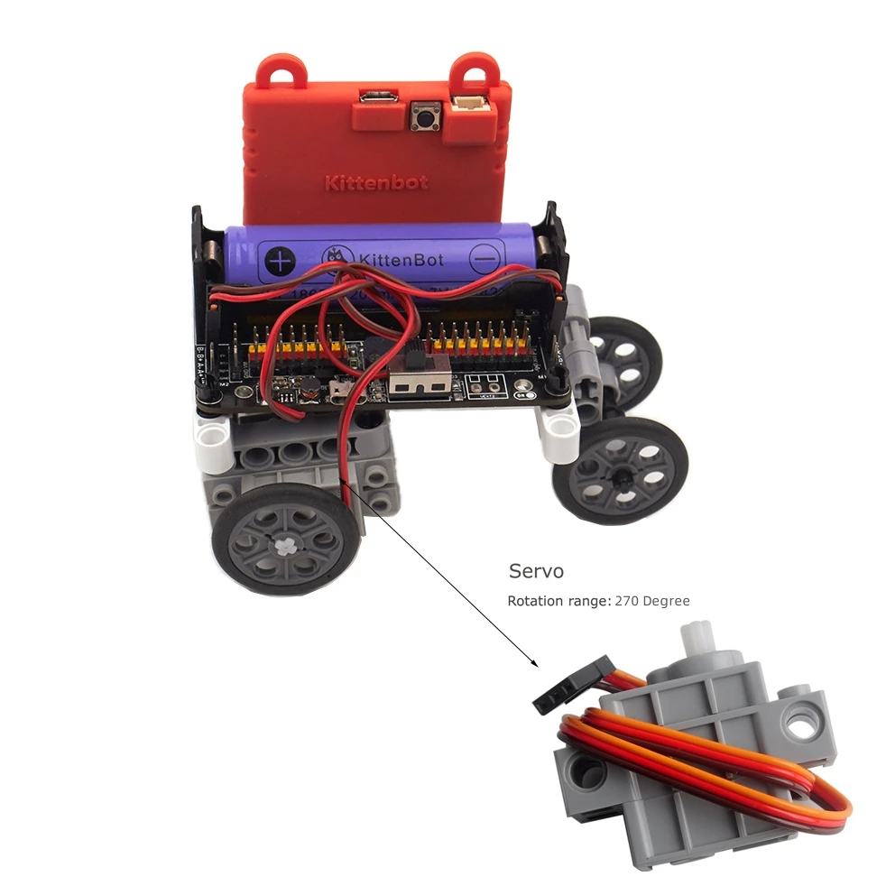 Servo Programable Geekservo de - Kids Education Degree reseña y precio