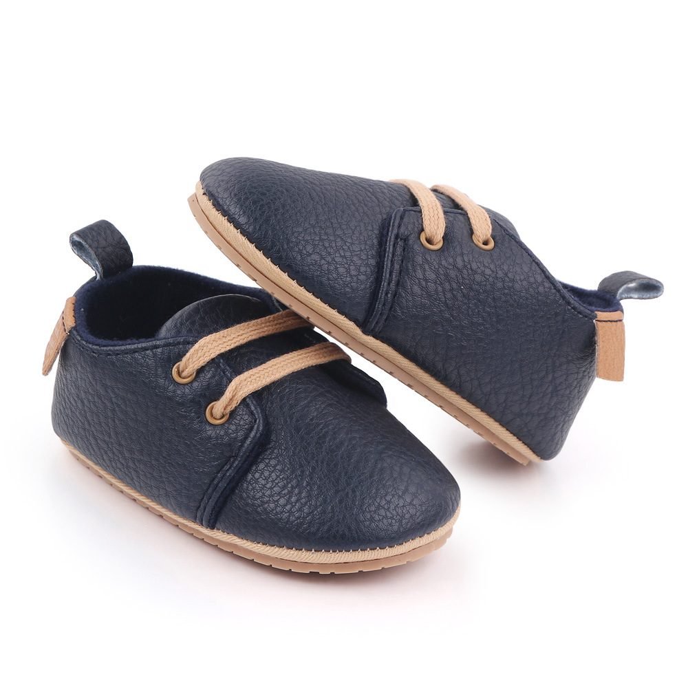 Zapatos informales de cuero pa - Kids First Education reseña y precio