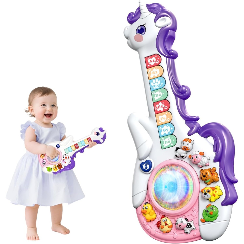 Juguetes musicales de unicorni - Kids First Education reseña y precio