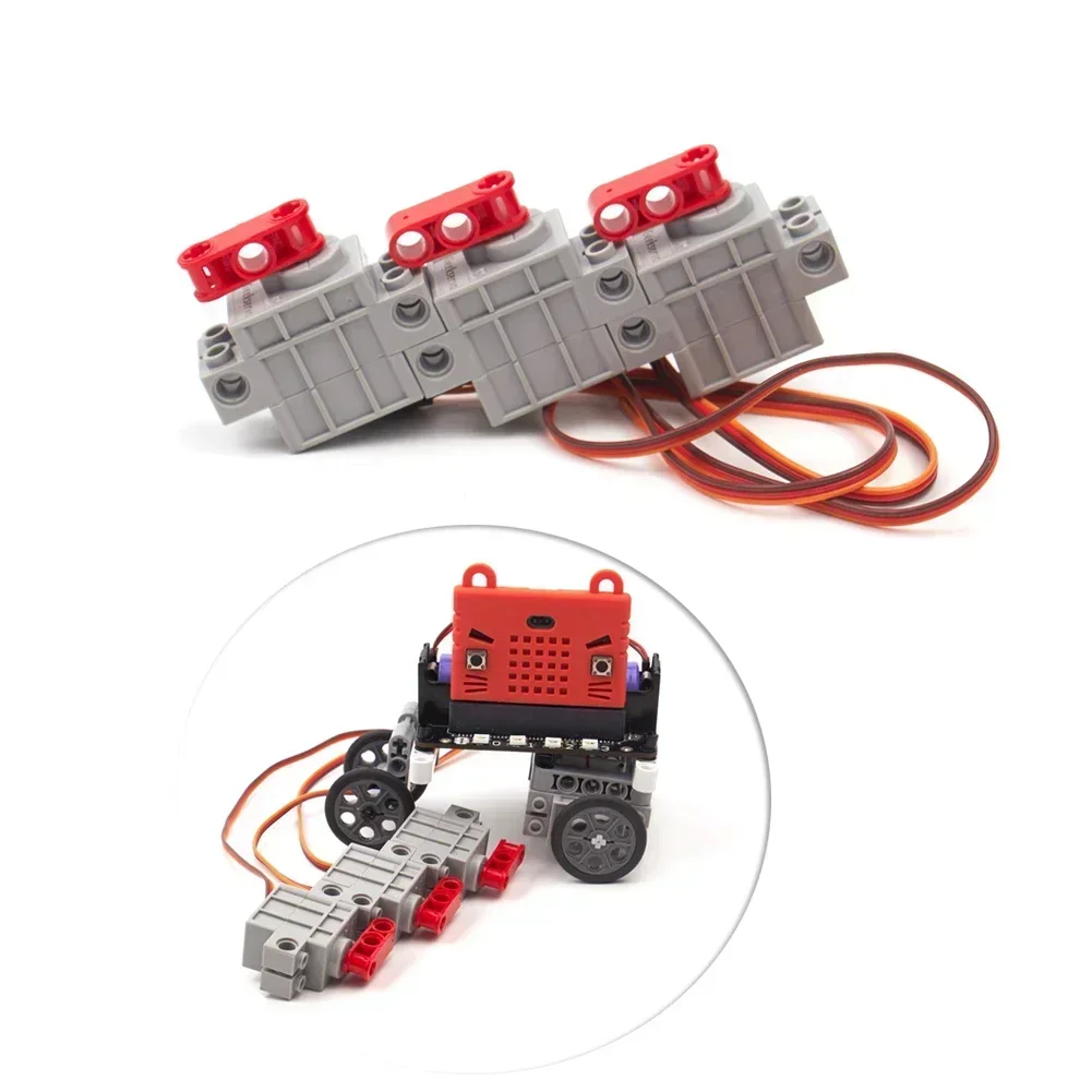 Servomotor Geek gris programab - Kids Education Degree reseña y precio